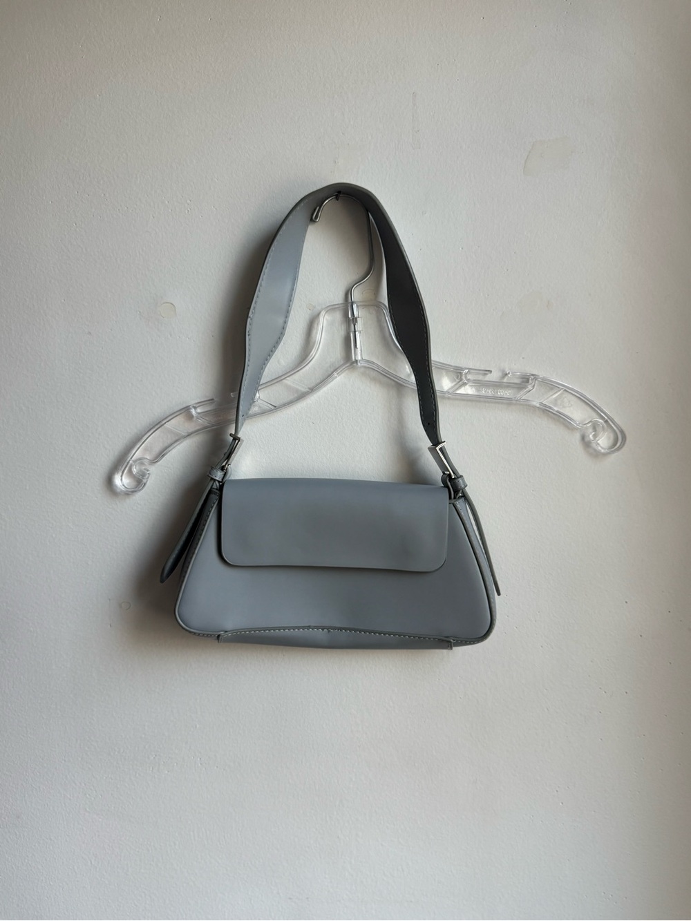 Zara light blue shoulder bag